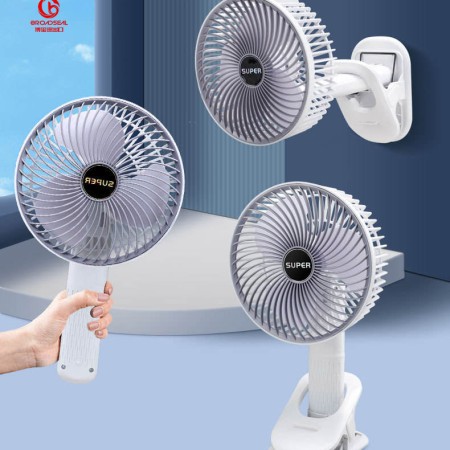 Mini Folding Fan 9 inch Pedestal Standing Fan Portable Usb Rechargeable Tower Table Desk Stand Fan