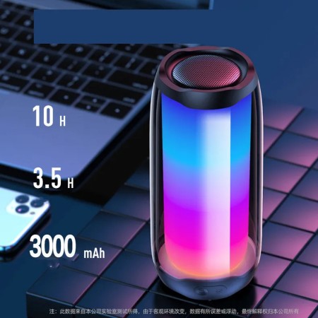 Wireless pulse 4 Bluetooth speaker For JBL portable outdoor dazzling light mini U disk card subwoofer small sound