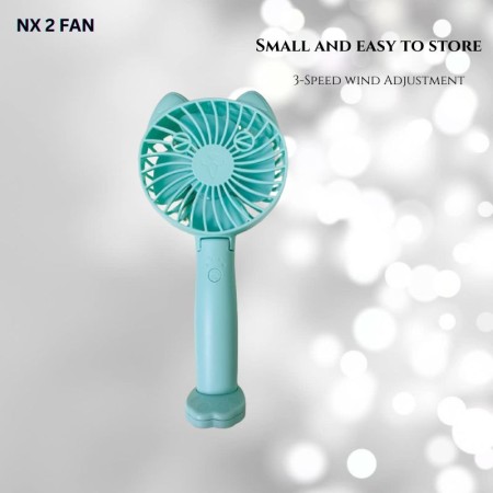 Portable Handheld and Travel-friendly USB Rechargeable Mini Fan – NX2