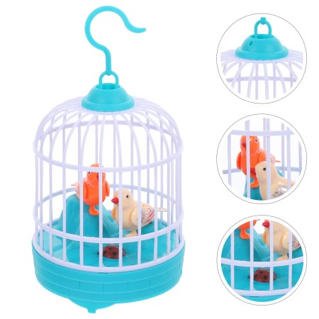 Toy Children Birdcage Simulation Voice-controlled Puzzle Kids Electric