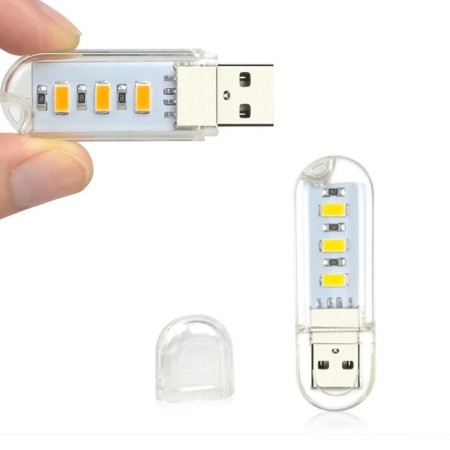 LED USB Lamps Outdoor Camping Night Light U Disk USB Computer Keyboard Desk Lamp