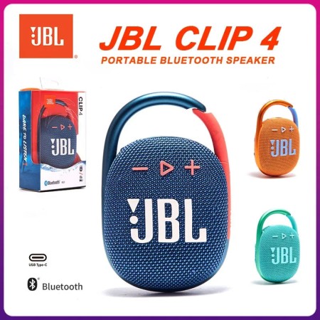 JBL Clip 4 Portable Wireless Bluetooth Speaker