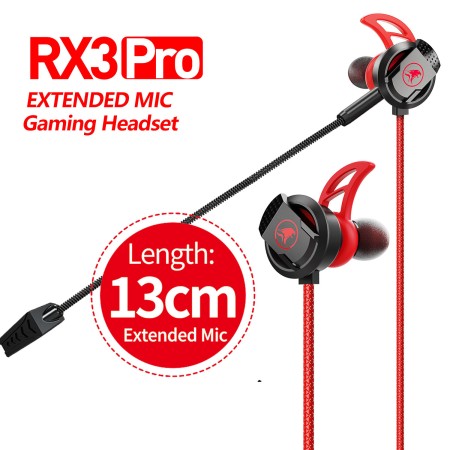 MOWI RX3 Gaming Earphone 3.5mm PC Gaming Headset Computer Headphones