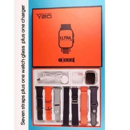 Y20 Ultra Smart Watch Seven Straps Plus One